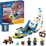 Lego city - waterpolitie recherchemissies constructiespeelgoed (60355)