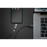 Goobay usb-c naar micro-usb adapter (grijs)