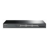 Tp-link omada sg2428p jetstream 28-poorts gigabit smart-switch (zwart, 24x poe+)