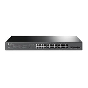 Tp-link omada sg2428p jetstream 28-poorts gigabit smart-switch (zwart, 24x poe+)
