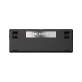 Mchose g98 pro black pink flame orange wireless tri-mode custom mechanical rgb gaming toetsenbord (zwart, us lay-out (qwerty), ttc flame orange, rgb, hot swap, side engraved pbt, draadloos | bluetooth | usb-c)