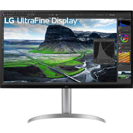 Lg ultrafine 32uq850v-w 31.5 4k ultra hd monitor (wit, 1x displayport, 2x hdmi, 1x usb-c, 2x usb-a)