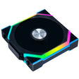 Lian li uni fan sl120 reverse wireless rgb case fan (zwart, 120 x 124.5 x 28 mm, pwm)