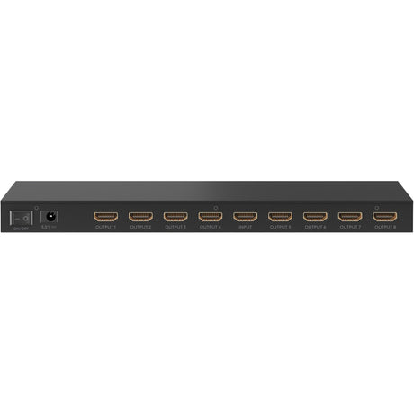 Goobay hdmi splitter 1 to 8 4k (zwart)