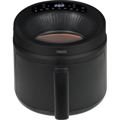Princess cyclone vision airfryer heteluchtfriteuse (zwart, 5 liter)