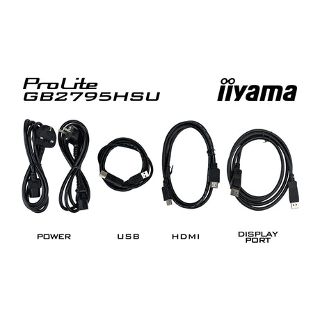 Iiyama g-master gold phoenix gb2795hsu-b1 27 gaming monitor (zwart, hdmi, displayport, 4x usb-a, 280 hz)