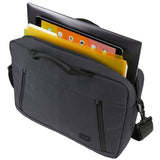 Case logic huxton attaché 14 laptoptas (zwart)