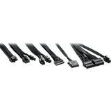 Sharkoon rebel p20 sfx modulaire 750 watt voeding (zwart, 1x 12v-2x6, 2x pcie)