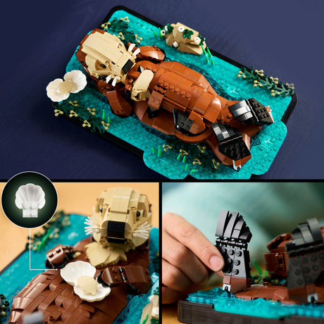 Lego ideas drijvende zeeotters - 21366