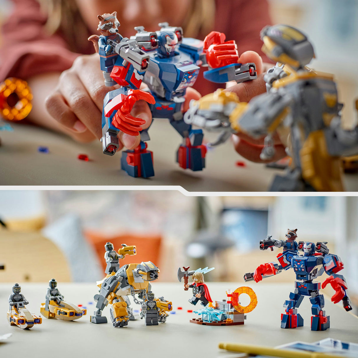 Lego ® ǀ marvel avengers: endgame thor vs. chitauri - 76322