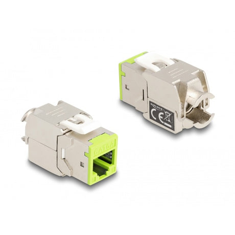 Delock rj45 jack > lsa cat 6a toolfree keystone module (meerkleurig, 8 stuks)