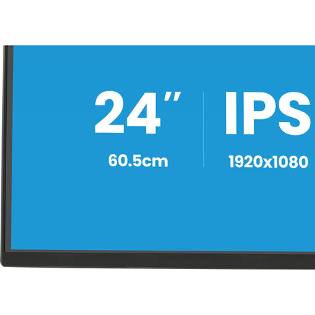Iiyama prolite xb2492hsu-b1 24 monitor (zwart (mat), 1x displayport, 1x hdmi, 2x usb-a, 120 hz)