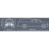 Cobi ram 3500 - fire truck constructiespeelgoed (schaal 1:35)