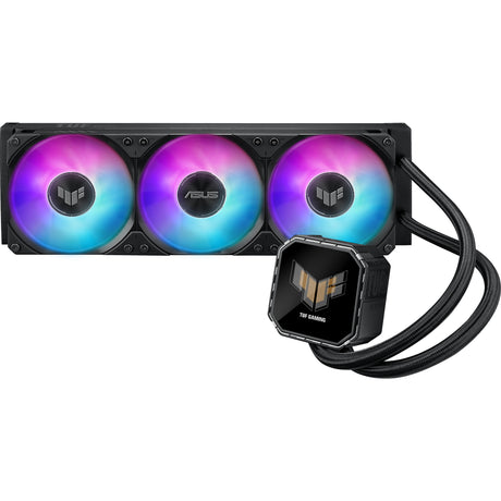 Asus tuf gaming lc iii 360 argb lcd waterkoeling (zwart)