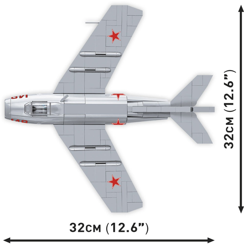 Cobi historical collection - mig-15 fagot constructiespeelgoed (schaal 1:32)