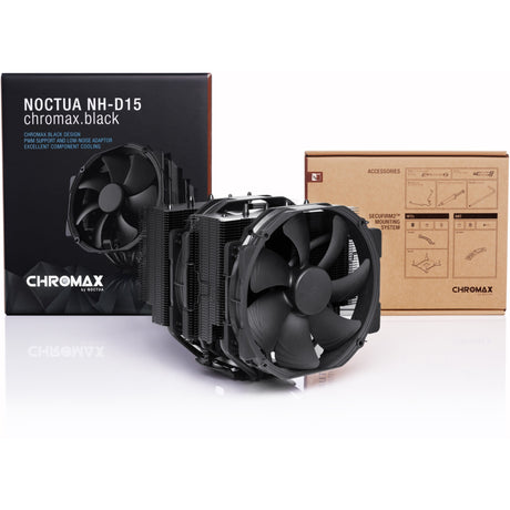 Noctua nh-d15 chromax.black cpu-koeler (zwart, pwm-aansluiting)