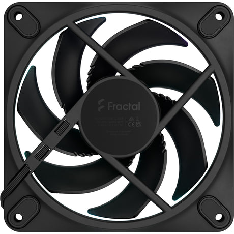 Fractal design momentum 12 rgb case fan (zwart, 120 x 120 x 25 mm, pwm)