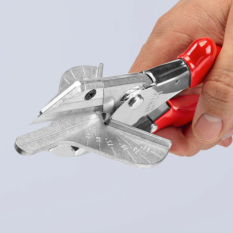 Knipex 94 35 215 versteksnijder voor kunststof- en rubberprofielen