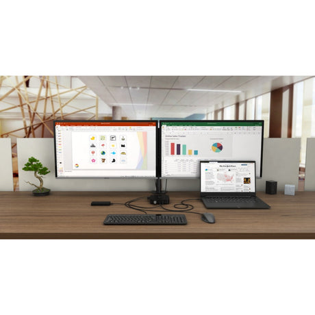 I-tec usb-c hdmi dp docking station with power delivery 65w + universal charger 77 w (zwart)