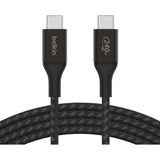 Belkin boostcharge usb-c > usb-c kabel (zwart, 1 meter, 240 w)