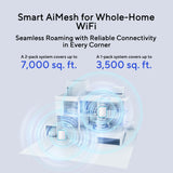 Asus zenwifi bn12 router (wit, 2 stuks)