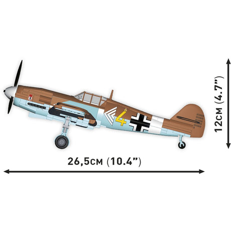 Cobi historical collection - messerschmitt bf 109 g constructiespeelgoed (-5761)