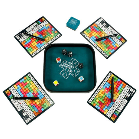 999games 999 games keer op keer deluxe dobbelspel (nederlands, 1 - 6 spelers, 20 minuten, vanaf 8 jaar)