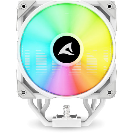 Sharkoon a50 rgb cpu-koeler (wit, 4-pins pwm fan-connector)