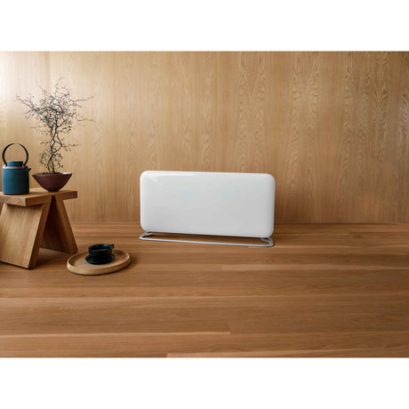 Mill steel wifi paneelverwarming pa1500wifi4a met voet, 1500 watt convector (wit, wifi 2,4 ghz (wifi 6), bluetooth 5.2, zigbee 3.0 + app)
