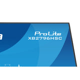 Iiyama prolite xb2796hsc-b1 27 monitor (zwart (mat), 144 hz, hdmi, usb-c, audio)