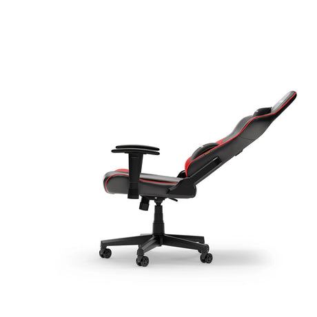 Dxracer prince l black red pvc leather gamestoel (zwart rood)