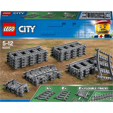 Lego city - treinrails constructiespeelgoed (60205)