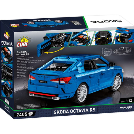 Cobi škoda octavia rs constructiespeelgoed (schaal 1:12)