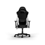 Dxracer gladiator l black white pvc leather gamestoel (zwart wit)