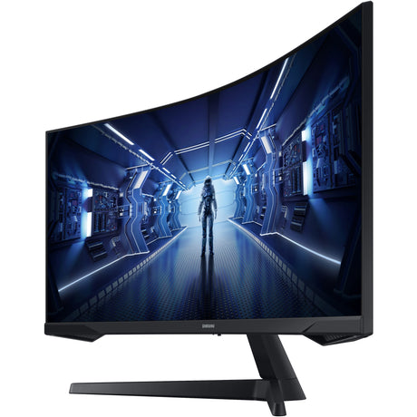 Samsung odyssey g5 34 curved ultrawide gaming monitor (zwart, hdmi, displayport, 165 hz)