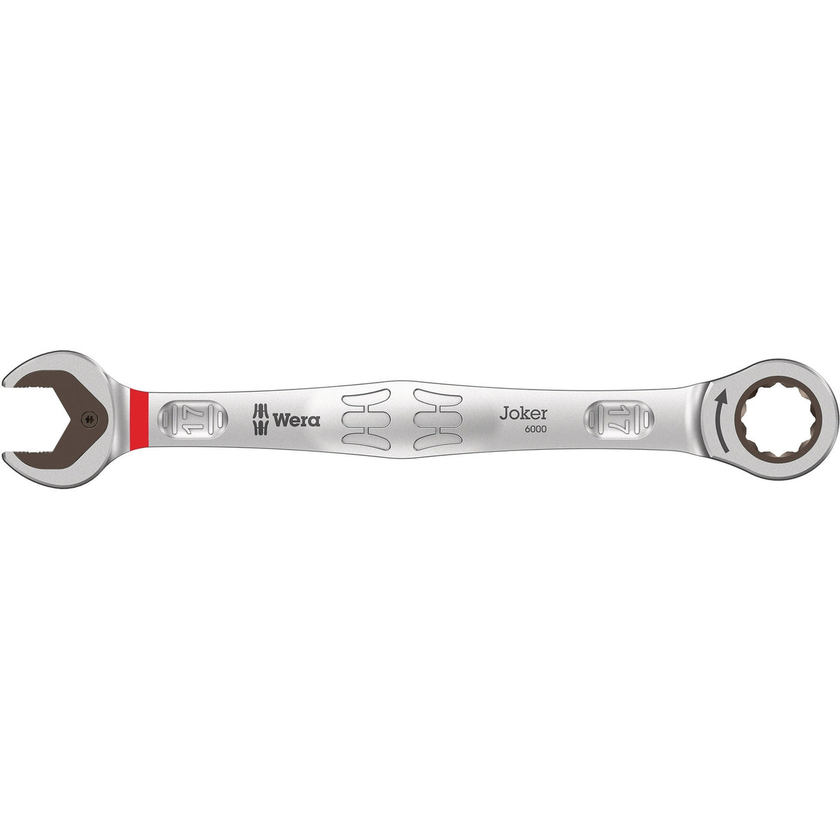 Wera 9631 magneetstrip 6000 joker 2 steek-ringratelsleutelset moersleutel (5‑delig)