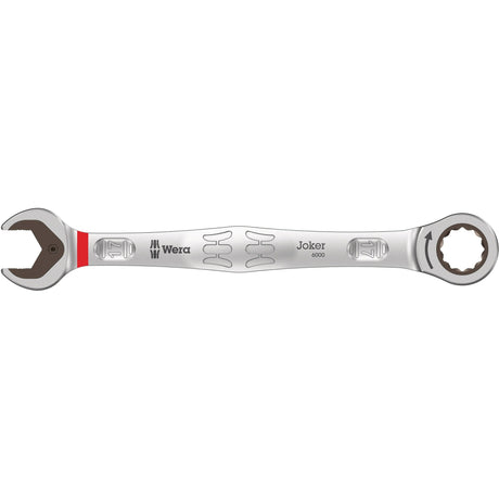 Wera 9631 magneetstrip 6000 joker 2 steek-ringratelsleutelset moersleutel (5‑delig)