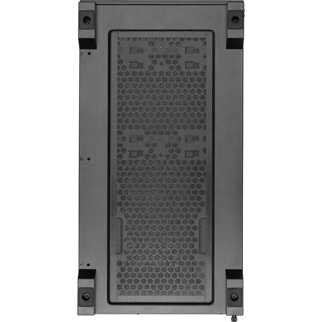 Silverstone lucid 05 mini tower behuizing (zwart | 2x usb-a | 1x usb-c | rgb | tempered glass)