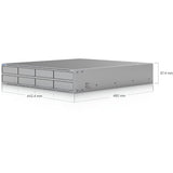 Ubiquiti unifi unas pro 8 (grijs, 2u)