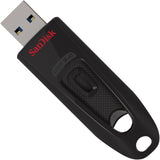 Sandisk ultra usb 3.0 256 gb usb-stick (zwart rood, sdcz48-256g-u46)