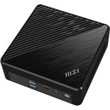 Msi cubi n adl s-225beu barebone (zwart | n100 | uhd graphics)