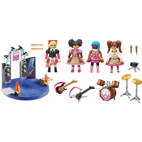 Playmobil city life - band constructiespeelgoed (71042)