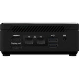 Msi cubi n adl s-225beu barebone (zwart | n100 | uhd graphics)
