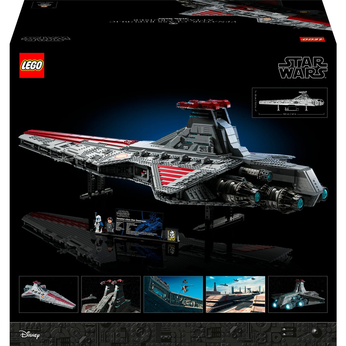 Lego star wars venator-class republic attack cruiser - 75367
