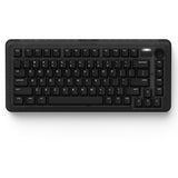 Iqunix zx75 dark side wireless mechanical keyboard (zwart, us lay-out (qwerty), cherry mx brown, 75%, rgb leds, hot-swappable, double-shot pbt, 2.4ghz | bluetooth 5.1 | usb-c)