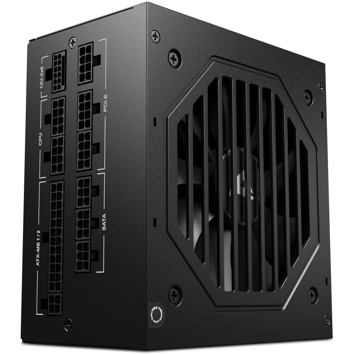 Sharkoon rebel p20 gen2 modulaire 750 watt voeding (zwart, 1x 12v-2x6, 3x pcie)