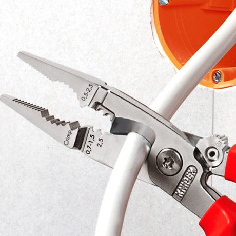 Knipex meerwaardige tang 200mm voor elektriciens