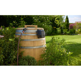 Gardena accu regentonpomp 2400 comfortautomatic 18v p4a gebruiksklare set incl. accu en oplader (donkergrijs zwart, 14605-20 | pomp | accu | oplader | buis en aansluiting)