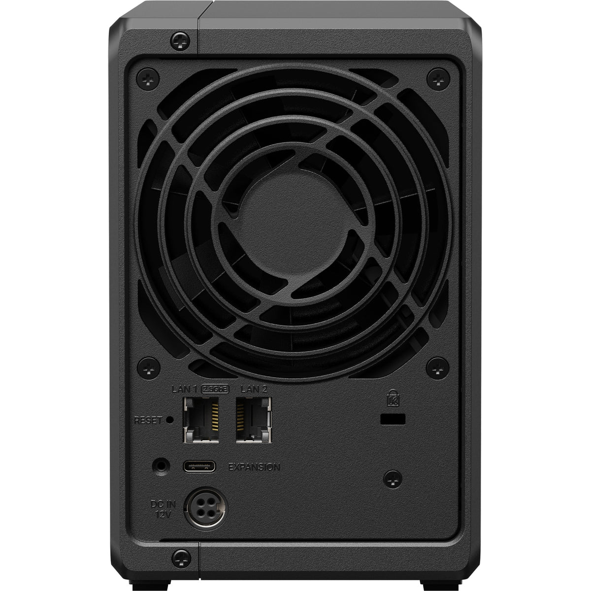 Synology diskstation ds725neo+ nas (zwart, 2x lan, usb-a 3.2 (5 gbit s))