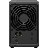 Synology diskstation ds725neo+ nas (zwart, 2x lan, usb-a 3.2 (5 gbit s))